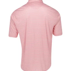 Greg Norman Golf Shirts^75 Recyced Three-Tone tripe Poo hirt Poo hort eeve Gof Appare