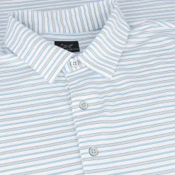 Greg Norman Golf Shirts^75 TRETCH Day Off tripe hirt Poo hort eeve Gof Appare