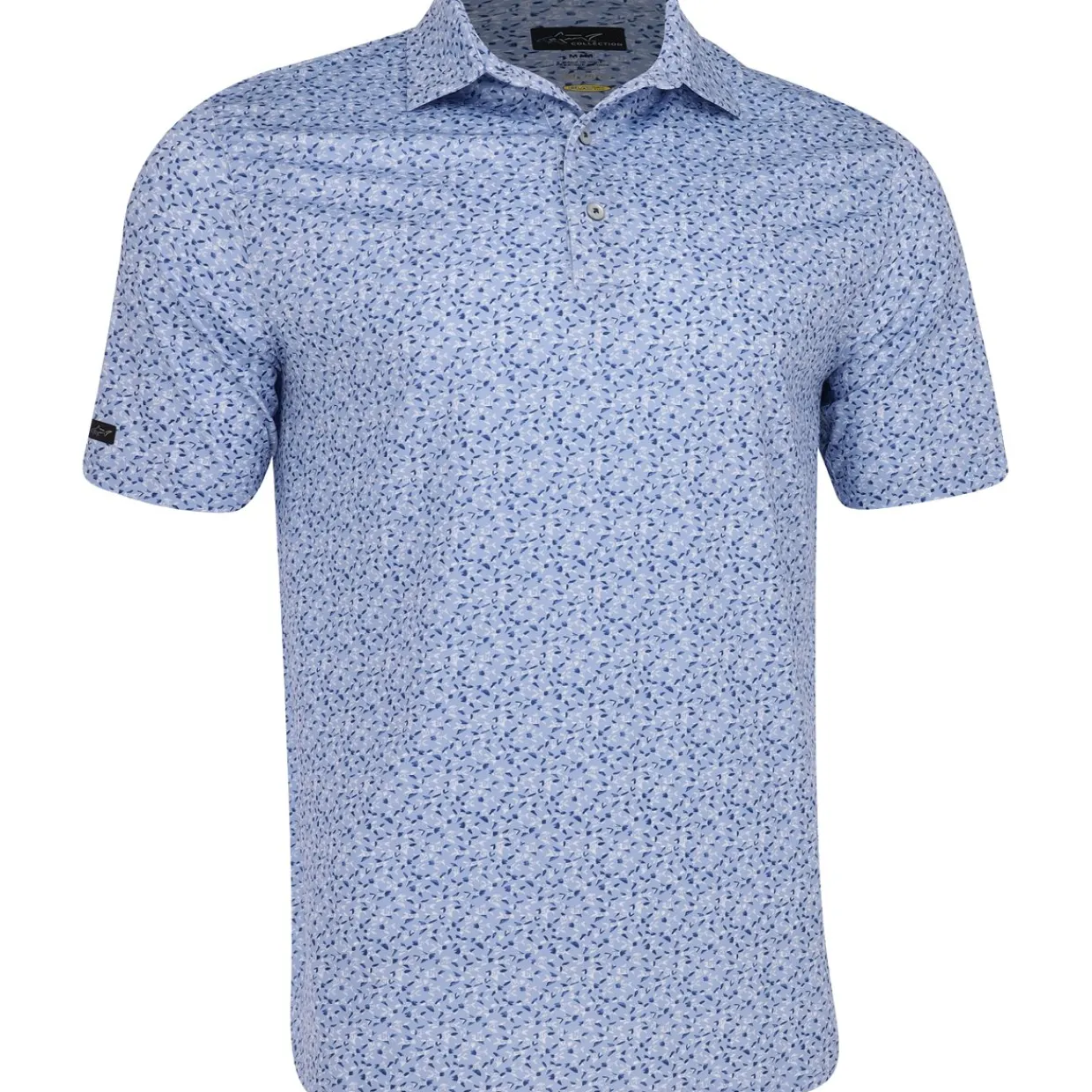 Greg Norman Golf Shirts^75 tretch Fiheran Print hirt Poo hort eeve Gof Appare