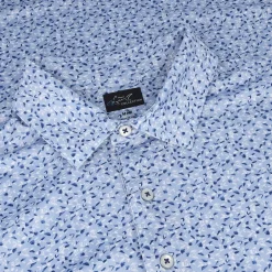 Greg Norman Golf Shirts^75 tretch Fiheran Print hirt Poo hort eeve Gof Appare