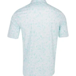 Greg Norman Golf Shirts^75 tretch and Doar Print hirt Poo hort eeve Gof Appare