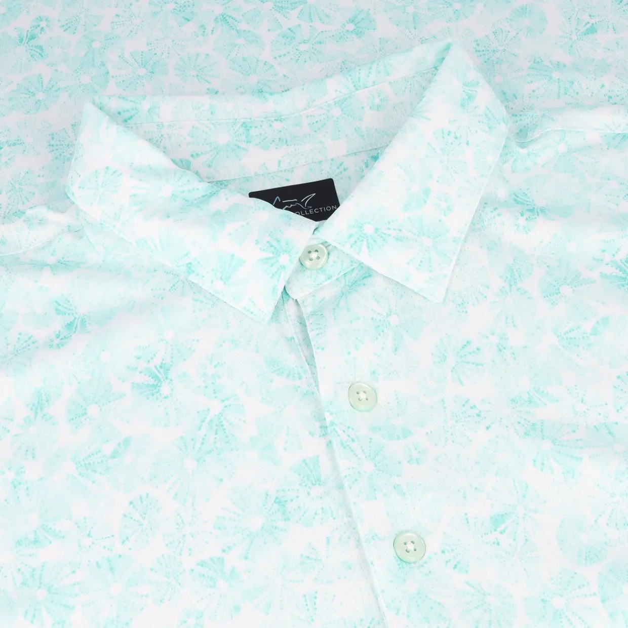 Greg Norman Golf Shirts^75 tretch and Doar Print hirt Poo hort eeve Gof Appare