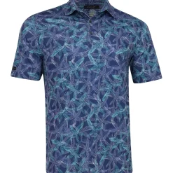 Greg Norman Golf Shirts^75 tretch Tropicana Print hirt Poo hort eeve Gof Appare