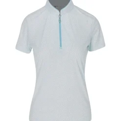 Greg Norman Ladies Golf Apparel^75 Ubrea Print hirt Poo hort eeve Gof Appare
