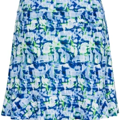 Greg Norman Ladies Golf Apparel^Noto Print Founce kort Reguar Gof Appare