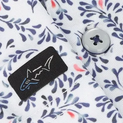 Greg Norman Golf Shirts^Ocean Fora 75 tretch hirt Poo hort eeve Gof Appare