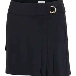 Greg Norman Ladies Golf Apparel^cout Faux Wrap kort Reguar Gof Appare