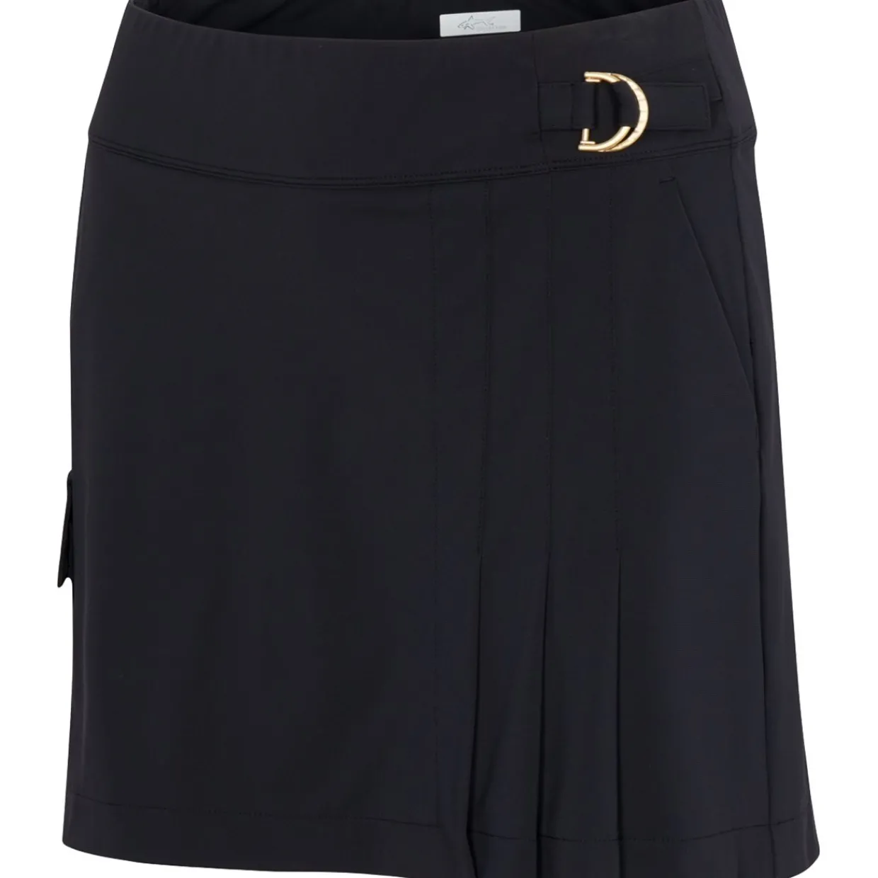 Greg Norman Ladies Golf Apparel^cout Faux Wrap kort Reguar Gof Appare