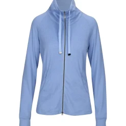 Greg Norman Ladies Golf Apparel^oange Fu-Zip Outerwear Jacket Gof Appare