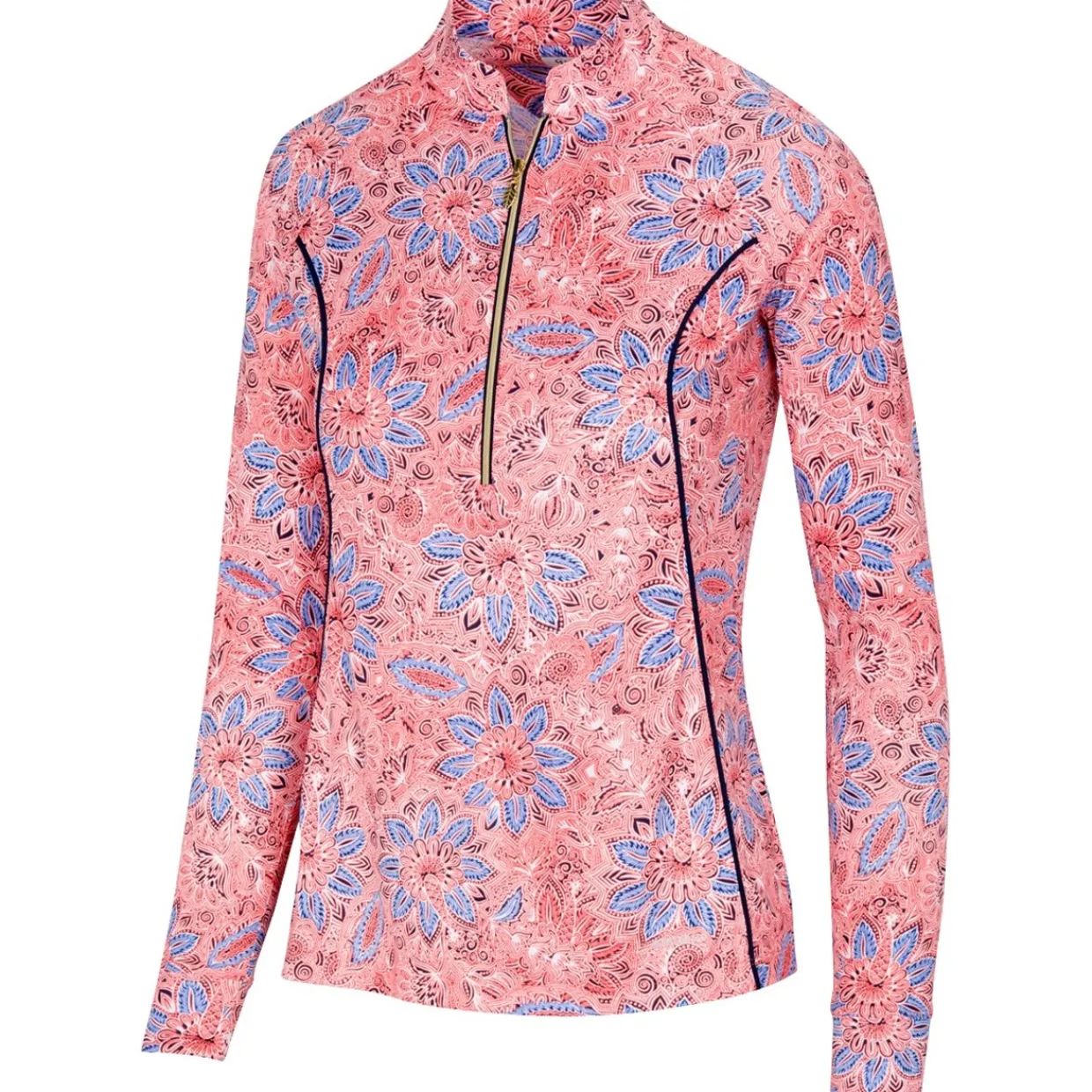 Greg Norman Ladies Golf Apparel^oar XP Epic 1/2 Zip Outerwear Puover Gof Appare