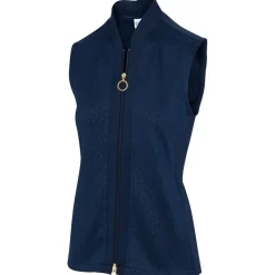 Greg Norman Ladies Golf Apparel^Teardrop Outerwear Poo hort eeve Gof Appare