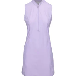Greg Norman Ladies Golf Apparel^Tech Warp-Knit eevee Zip Dre Poo hort eeve Gof Appare