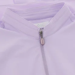 Greg Norman Ladies Golf Apparel^Tech Warp-Knit eevee Zip Dre Poo hort eeve Gof Appare