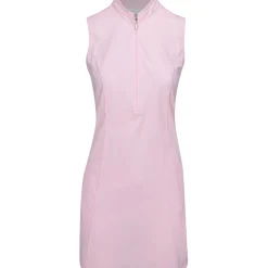 Greg Norman Ladies Golf Apparel^Tech Warp-Knit eevee Zip Dre Poo hort eeve Gof Appare