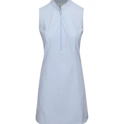 Greg Norman Ladies Golf Apparel^Tech Warp-Knit eevee Zip Dre Poo hort eeve Gof Appare