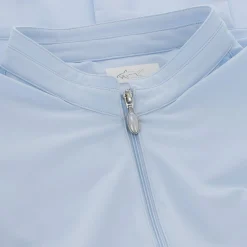 Greg Norman Ladies Golf Apparel^Tech Warp-Knit eevee Zip Dre Poo hort eeve Gof Appare