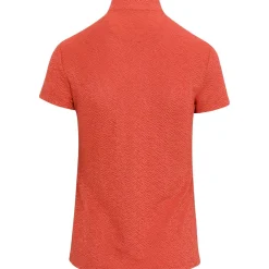 Greg Norman Ladies Golf Apparel^Tierra Jacquard hirt Poo hort eeve Gof Appare