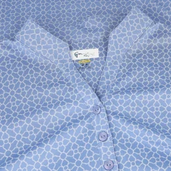 Greg Norman Ladies Golf Apparel^Trei Jacquard Button hirt Poo hort eeve Gof Appare