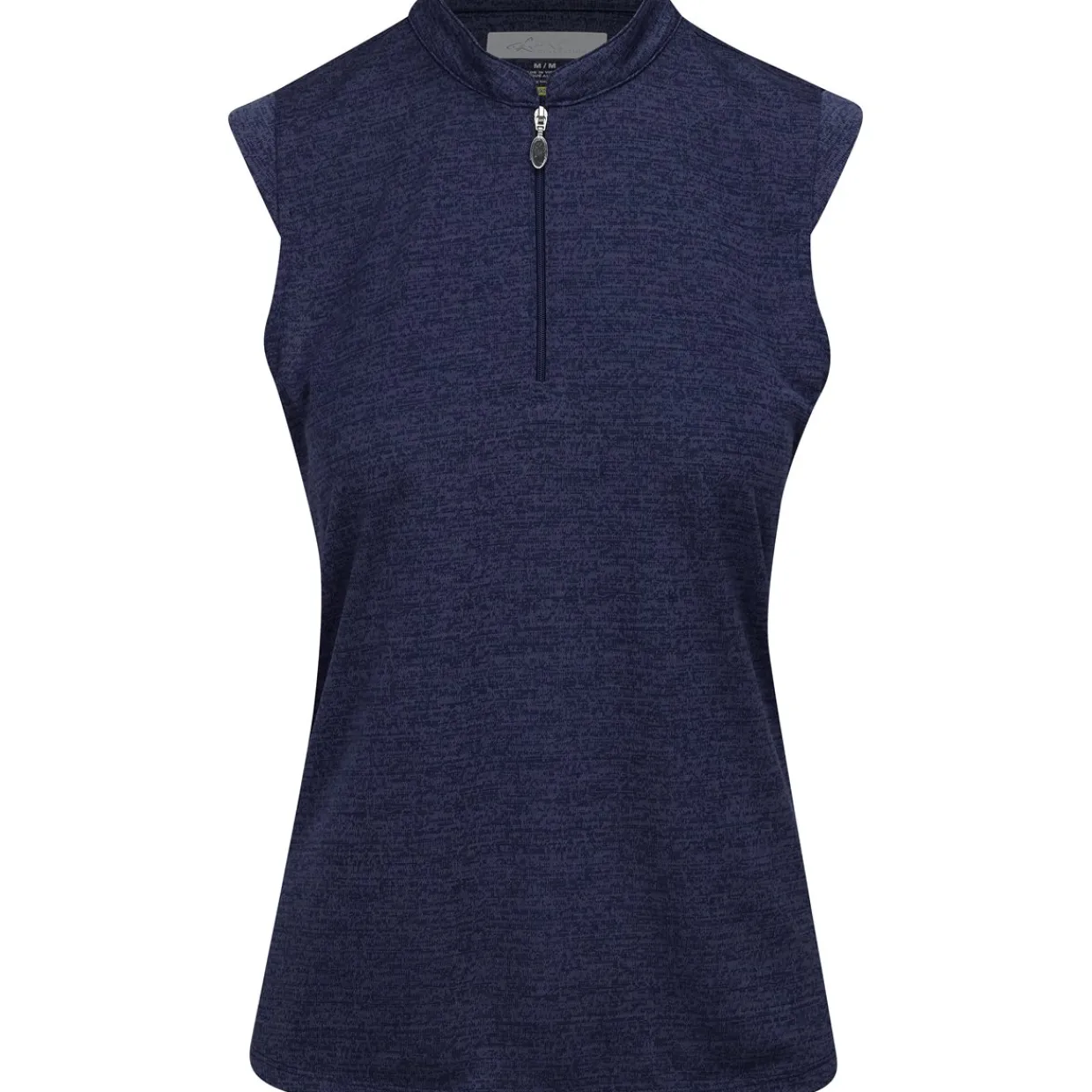 Greg Norman Ladies Golf Apparel^Tweed Jacquard eevee Zip ock hirt Poo hort eeve Gof Appare