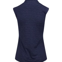 Greg Norman Ladies Golf Apparel^Tweed Jacquard eevee Zip ock hirt Poo hort eeve Gof Appare