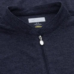 Greg Norman Ladies Golf Apparel^Tweed Jacquard eevee Zip ock hirt Poo hort eeve Gof Appare