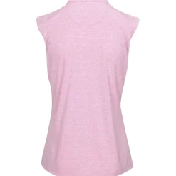 Greg Norman Ladies Golf Apparel^Tweed Jacquard eevee Zip ock hirt Poo hort eeve Gof Appare