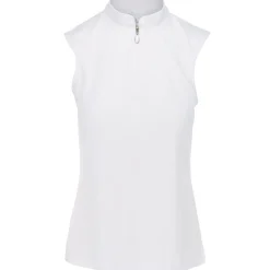 Greg Norman Ladies Golf Apparel^Tweed Jacquard eevee Zip ock hirt Poo hort eeve Gof Appare