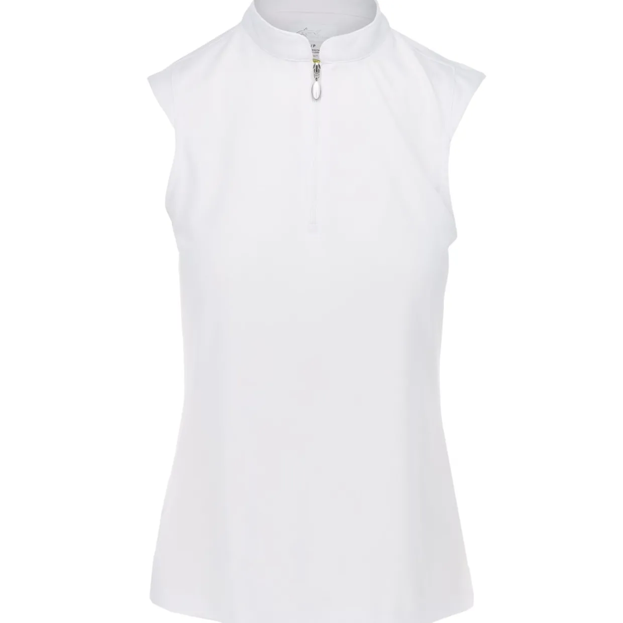 Greg Norman Ladies Golf Apparel^Tweed Jacquard eevee Zip ock hirt Poo hort eeve Gof Appare