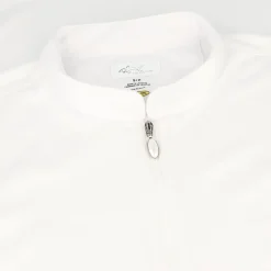 Greg Norman Ladies Golf Apparel^Tweed Jacquard eevee Zip ock hirt Poo hort eeve Gof Appare
