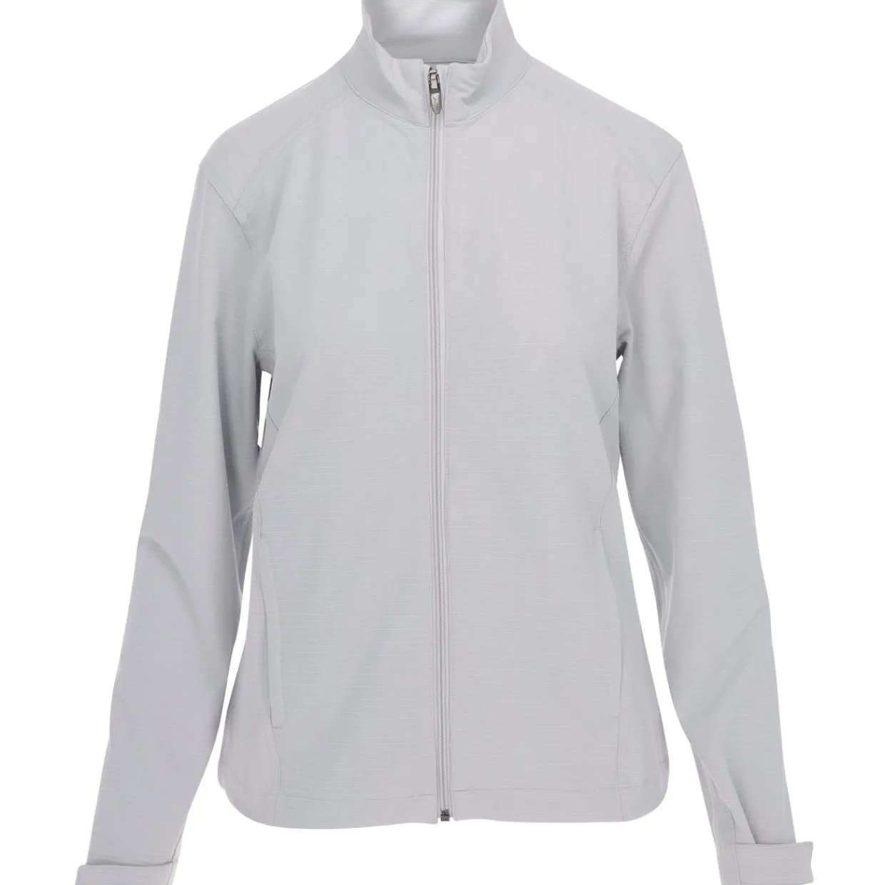 Greg Norman Ladies Golf Apparel^Windbreaker Fu Zip Outerwear Jacket Gof Appare
