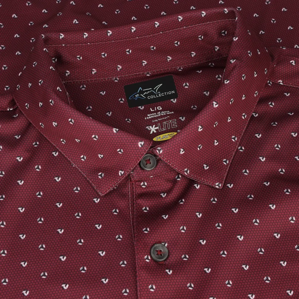 Greg Norman Golf Shirts^X-ite Treaure hirt Poo hort eeve Gof Appare