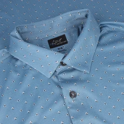 Greg Norman Golf Shirts^X-ite Treaure hirt Poo hort eeve Gof Appare