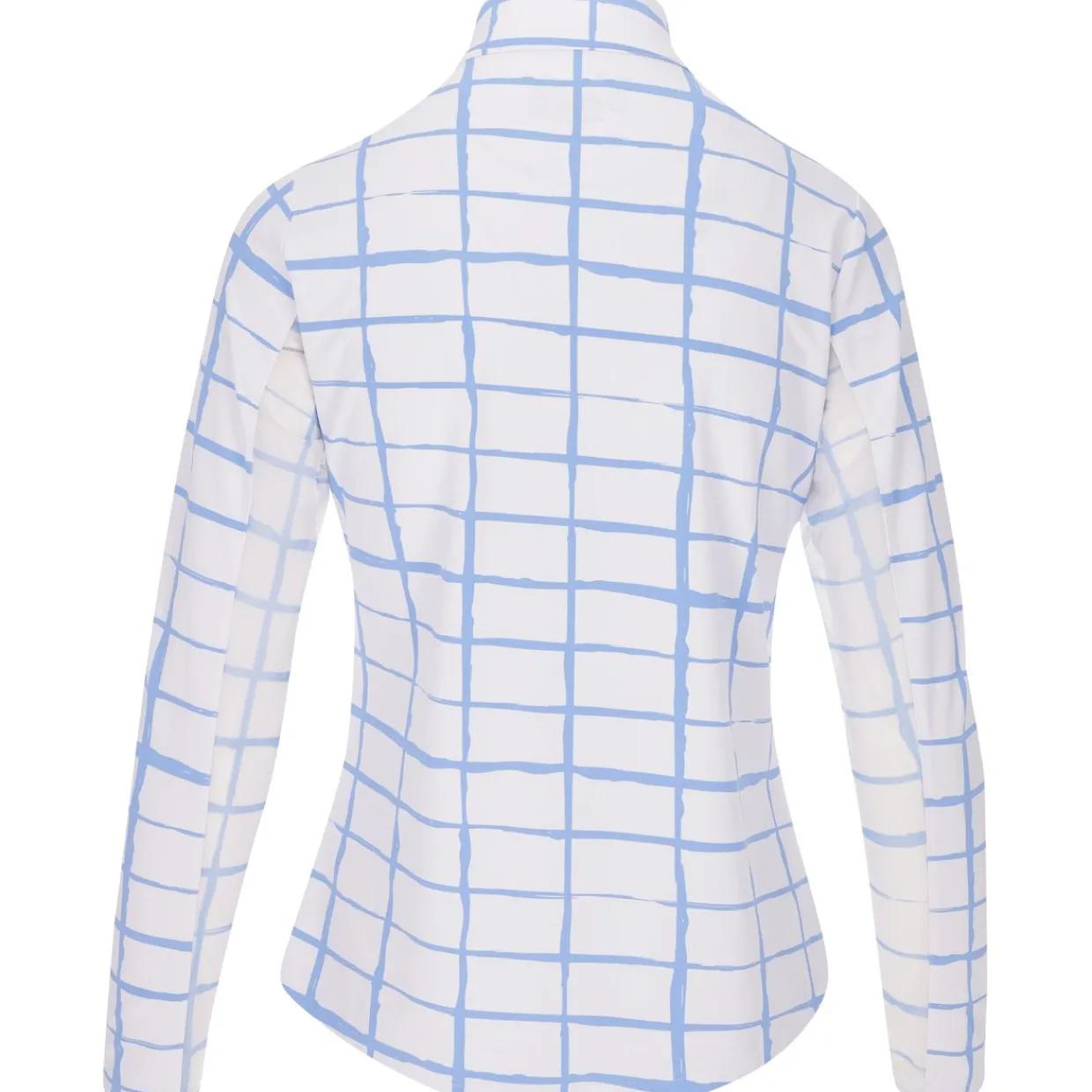 IBKUL Ladies Golf Apparel^Cordova Zip ock hirt Poo ong eeve Gof Appare