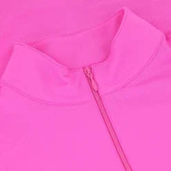 IBKUL Ladies Golf Apparel^Eentia Zip ock hirt Poo ong eeve Gof Appare