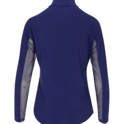 IBKUL Ladies Golf Apparel^Eentia Zip ock hirt Poo ong eeve Gof Appare