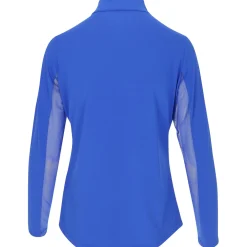 IBKUL Ladies Golf Apparel^Eentia Zip ock hirt Poo ong eeve Gof Appare