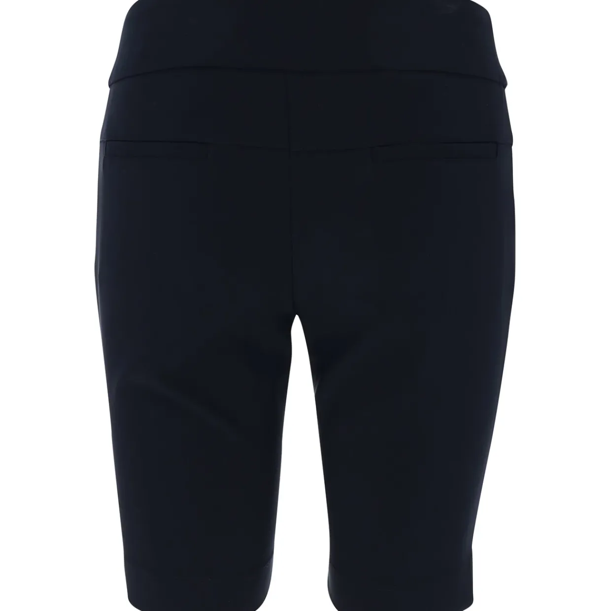 IBKUL Ladies Golf Apparel^Essential Stretch Woven Bermuda Shorts Flat Front Golf Apparel