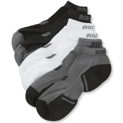 Iron Joc Golf Socks^Perforance o-Cut 3 Pack ock Anke Gof Appare