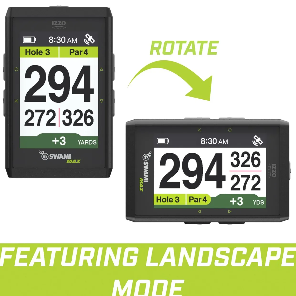 Izzo Golf Gps & Range Finders^Swami Max GPS/Range Finders