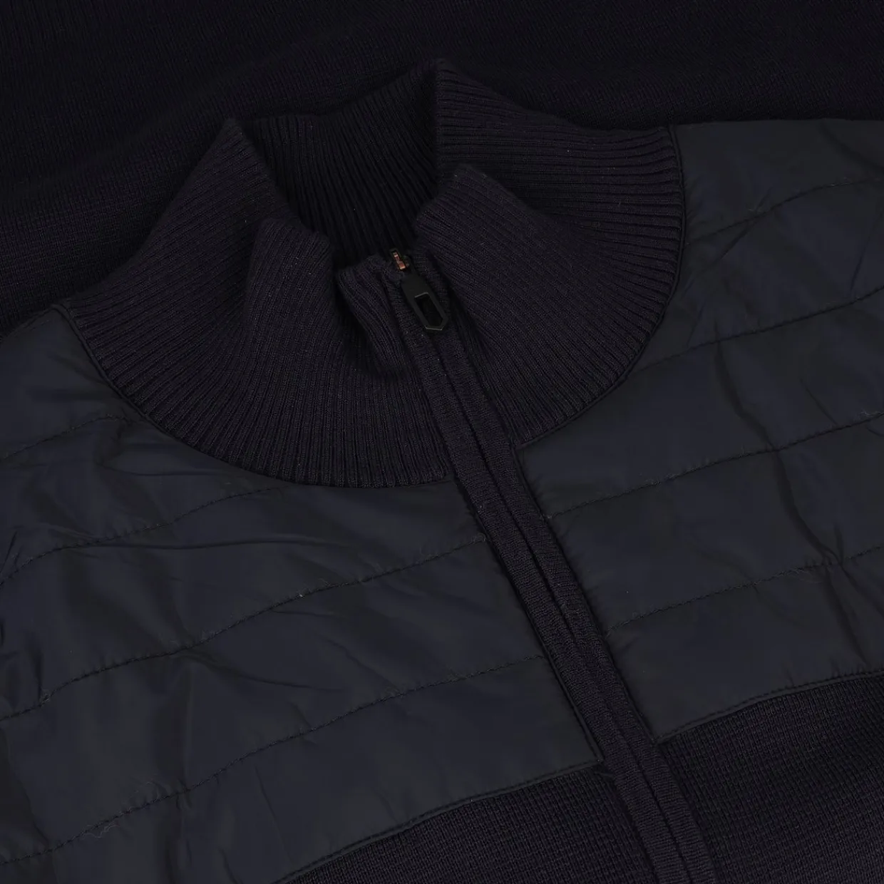 J. Lindeberg Sweaters^Bridge Knitted Hybrid weater Fu Zip Gof Appare