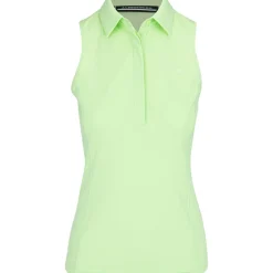 J. Lindeberg Ladies Golf Apparel^Dena eevee hirt Poo hort eeve Gof Appare