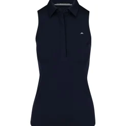 J. Lindeberg Ladies Golf Apparel^Dena eevee hirt Poo hort eeve Gof Appare