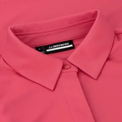 J. Lindeberg Ladies Golf Apparel^Dena eevee hirt Poo hort eeve Gof Appare