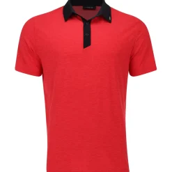 JDX Golf Shirts|Mens Golf Apparel^Ada Duo Heather hirt Poo hort eeve Gof Appare