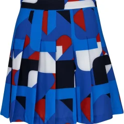 J. Lindeberg Ladies Golf Apparel^Adina Print kort Reguar Gof Appare