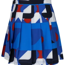 J. Lindeberg Ladies Golf Apparel^Adina Print kort Reguar Gof Appare