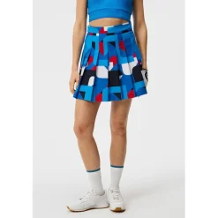 J. Lindeberg Ladies Golf Apparel^Adina Print kort Reguar Gof Appare