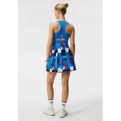 J. Lindeberg Ladies Golf Apparel^Adina Print kort Reguar Gof Appare
