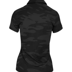 J. Lindeberg Ladies Golf Apparel^Aaya Jacquard Gof hirt Poo hort eeve Gof Appare
