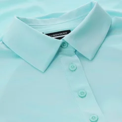 J. Lindeberg Ladies Golf Apparel^Aaya Jacquard Gof hirt Poo hort eeve Gof Appare